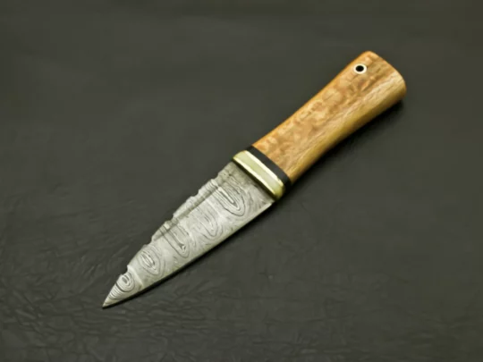 Damascus Dirk Knife