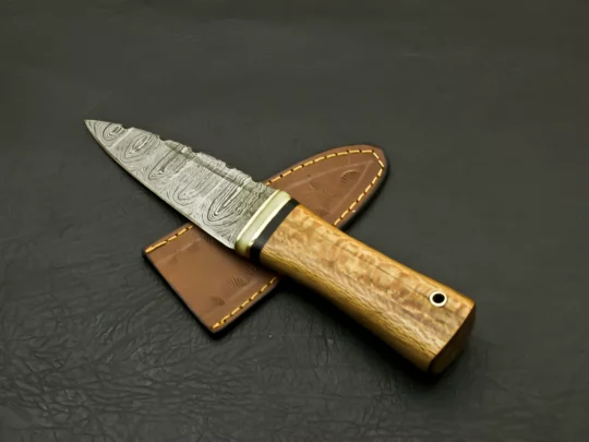 Damascus Dirk Knife