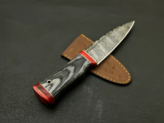 Damascus Dirk Knife