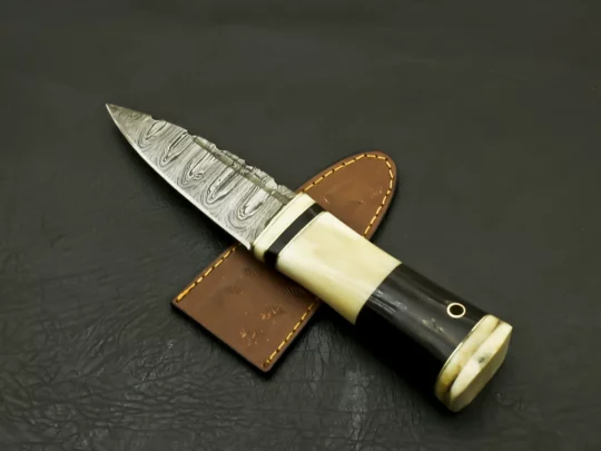 Damascus Dirk Knife