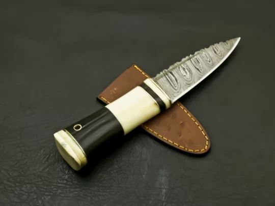 Damascus Dirk Knife