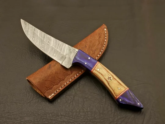 Damascus Bade knife