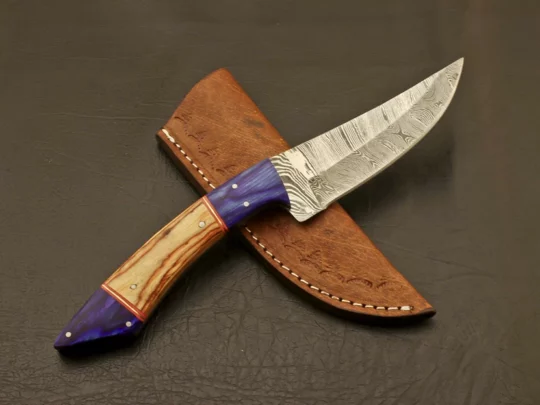 Damascus Bade knife