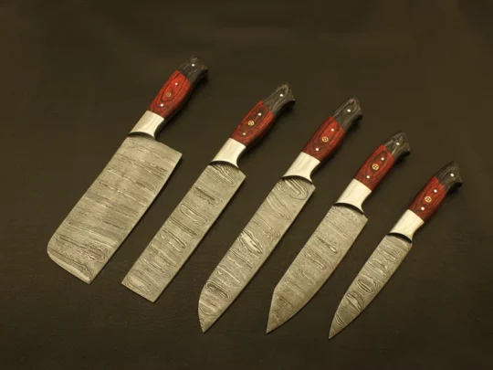 Damascus Chef set