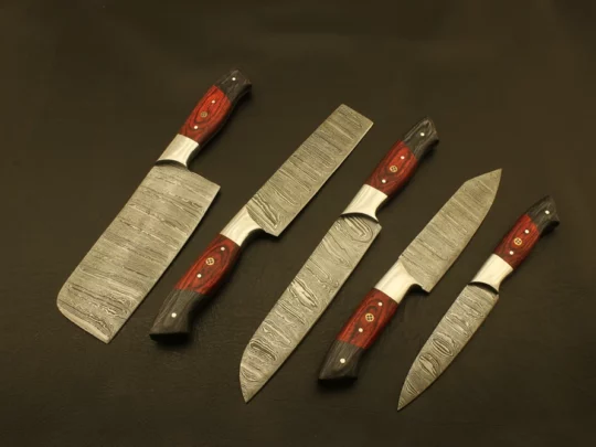 Damascus Chef set