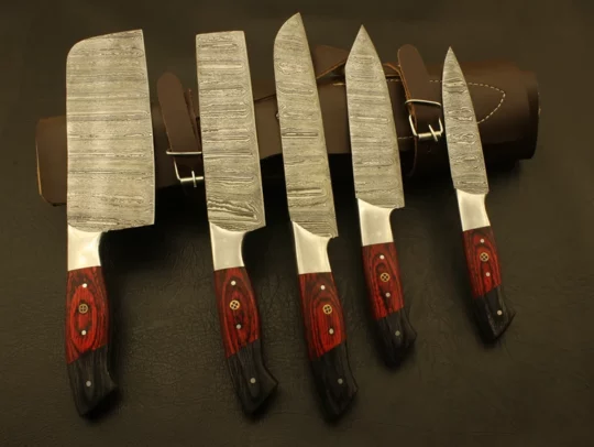 Damascus Chef set