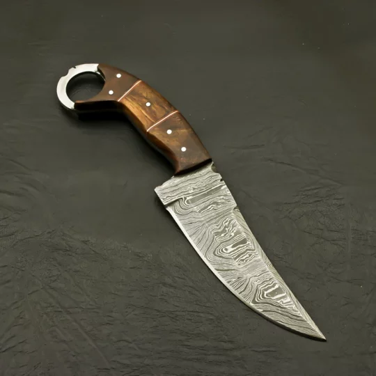 Damascus knife