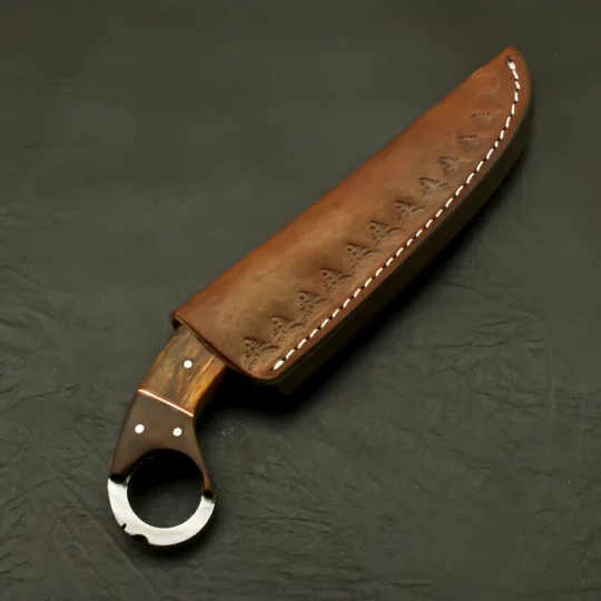 Damascus knife