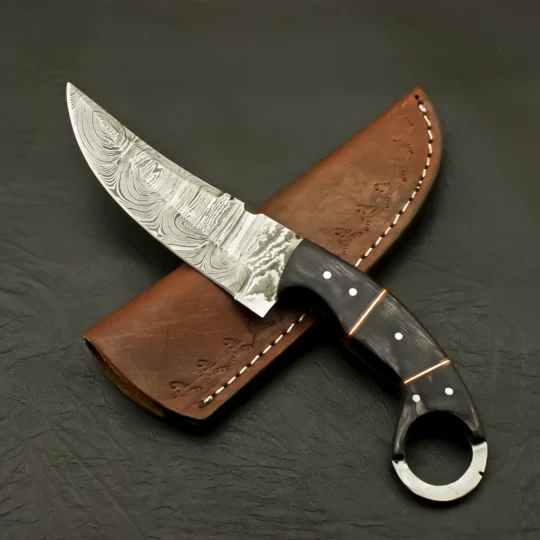 Damascus knife